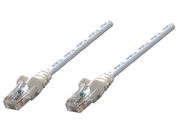 Cable Patch Intellinet Cat5e de 3.0m. Color Blanco.