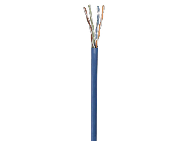 Bobina de cable Intellinet CAT 5e UTP de 305m. Color Azul