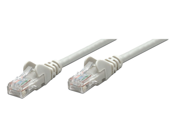 Cable de Red Intellinet, UTP Cat6, 2m. Color Gris.