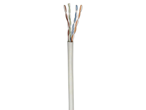 Bobina de Cable Patch Intellinet Cat6 (UTP), 305 m, Gris, 23 AWG.