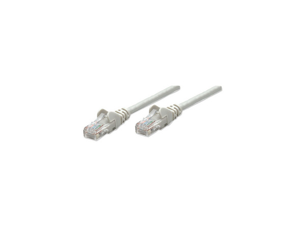 Cable de Red Intellinet Cat6 RJ-45 Macho a RJ-45 Macho 7.5 Metros Color Gris.