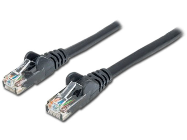 Cable Patch Intellinet, Cat6, UTP, 1m. Color Negro.