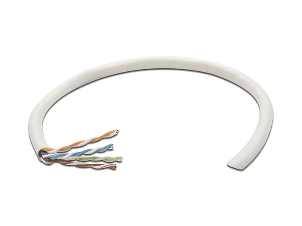 Bobina de cable UTP Intellinet 362320, Cat5E, 305m. Color Gris
