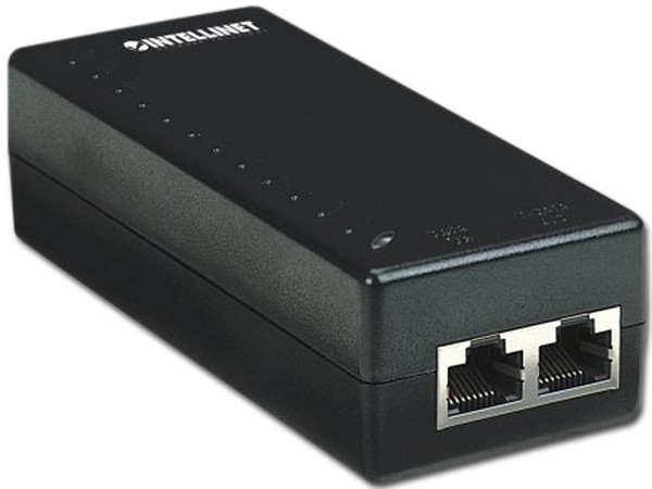 Inyector de corriente Intellinet 524179 de 2 puertos Ethernet, PoE.