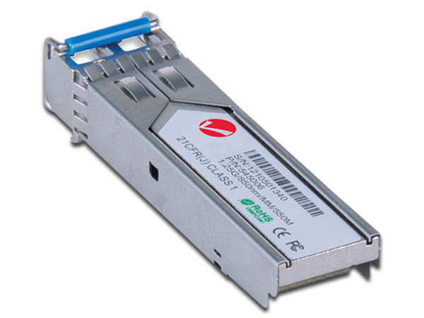 Módulo Transceptor SFP de Fibra Óptica Intellinet 545006, Multi-modo, 850nm.