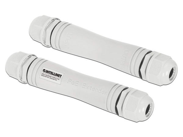 Extensor PoE Intellinet 561952, 30W Max, hasta 1000m, IP67, Color Blanco.