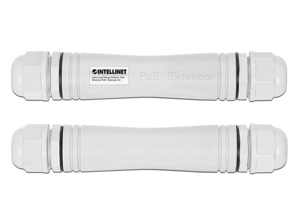 Extensor PoE Intellinet 561952, 30W Max, hasta 1000m, IP67, Color Blanco.
