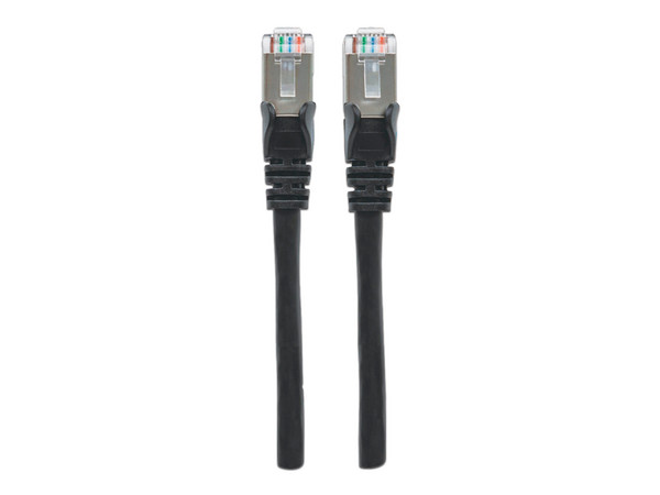 Cable de red INTELLINET, Cat6a, UTP, RJ-45 (M-M), 3m, Negro.