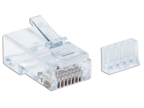 Plugs RJ-45 Intellinet, Cat6, UTP, bote con 90 piezas.