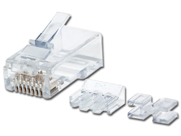 Plugs RJ-45 Intellinet Pro, Cat 6a, UTP, 80 piezas.