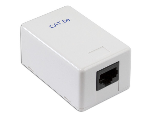Intellinet Caja de Montaje en Superficie Cat5e