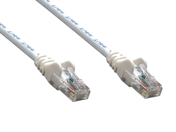Cable Patch Intellinet Cat5e UTP, 50cm, Color Blanco.