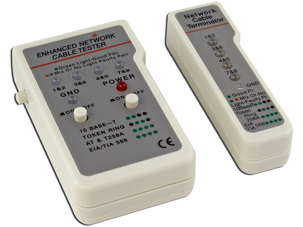 Probador de Cables Multifuncional Intellinet Prueba RJ-11 y RJ-45