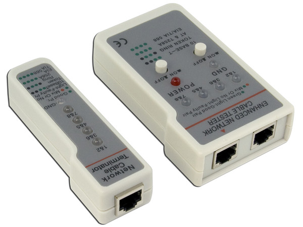 Probador de Cables Multifuncional Intellinet Prueba RJ-11 y RJ-45