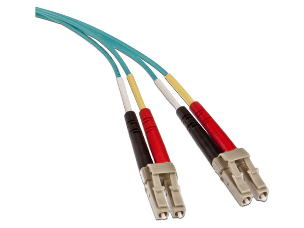 Cable Patch Leviton de Fibra Duplex Multimodo, LC a LC, 2m.