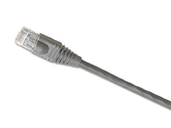 Cable de Red Leviton Cat 5e UTP, 0.9m. Color Gris.