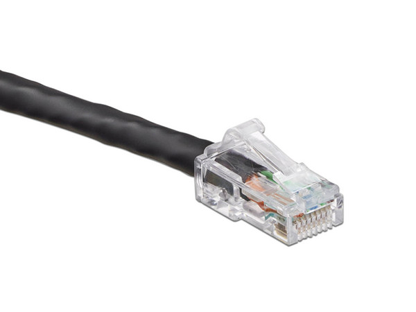 Patch Cord Tipo Slimline Leviton, Categoría 6 UTP, 1.52 Metros, Color Negro.