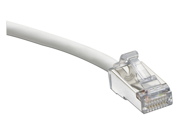 Cable de Red Leviton H6A10-07W, UTP Cat6A, 2.1m. Color Blanco.