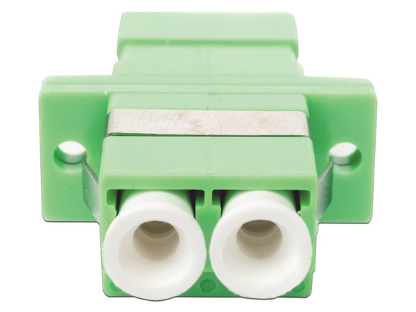 Módulo Acoplador LinkedPro LP-FOAD-6137 para Fibra Óptica duplex LC/APC a LC/APC. Color Verde