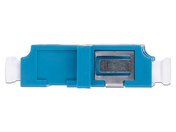 Módulo acoplador de fibra óptica LinkedPro LP-FOAD-6137U, Dúplex LC/UPC a LC/UPC, Compatible con fibra Monomodo.