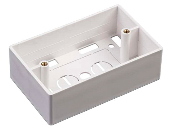 Caja de Pared Universal LinkedPRO LP-FP-33, Color blanco, Para montaje con Placas de Pared.