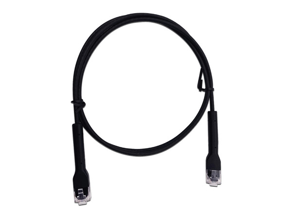 Cable de Parcheo Ultra Slim LinkedPro con RJ45 Flexible, UTP, Cat6, 10 m, Color Negro.