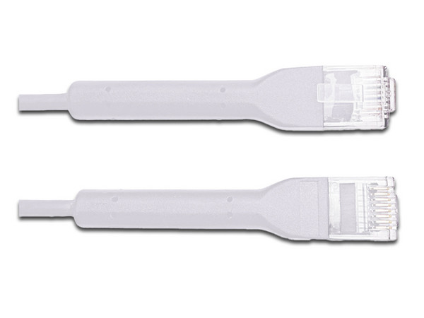 Cable de Parcheo Ultra Slim LinkedPro con RJ45 Flexible, UTP, Cat6, 10 m, Color Blanco.

