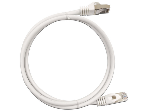 Cable de Red LinkedPRO Cat6a, UTP RJ-45 (M-M), 3m. Color Blanco.
