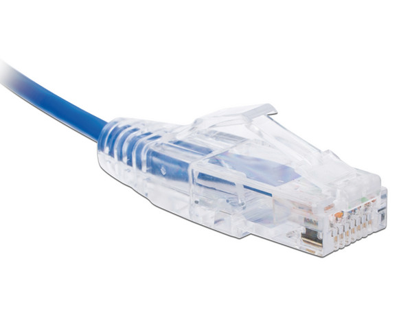 Cable de Red LinkedPro, Cat6, UTP (M-M), 28 AWG, 0.9m. Color Azul.
