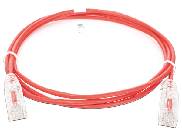 Cable de Red LinkedPro, Cat6, UTP (M-M), 1.5m, Color Rojo.