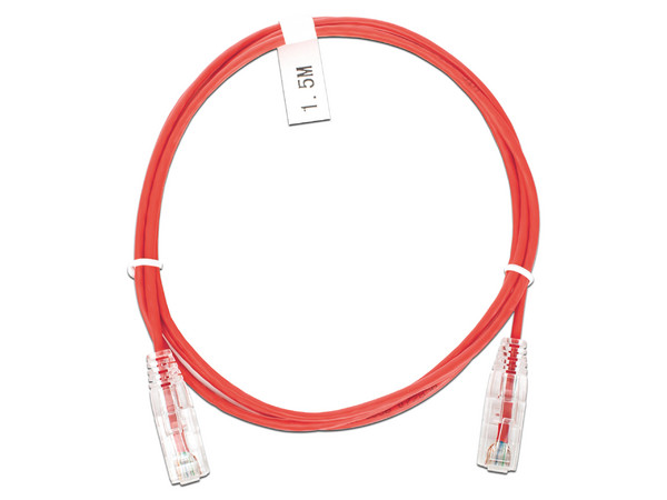 Cable de Red LinkedPro, Cat6, UTP (M-M), 1.5m, Color Rojo.