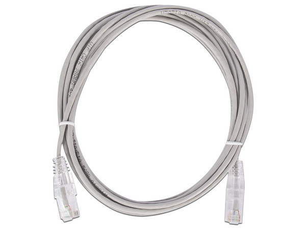 Cable de Parcheo Slim LinkedPro LP-UT6-200-GY28, UTP Cat6, Calibre 28AWG, 2m. Color Gris.