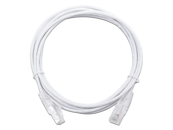 Cable de Red LinkedPro, Cat6A, UTP (M-M), 3m, Color Blanco.