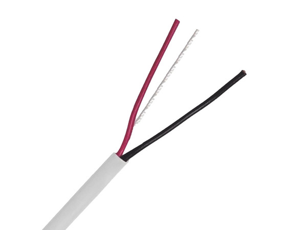 Bobina de Cable LinkedPro Longitud 305m, 2 x 18 AWG, Color Blanco.