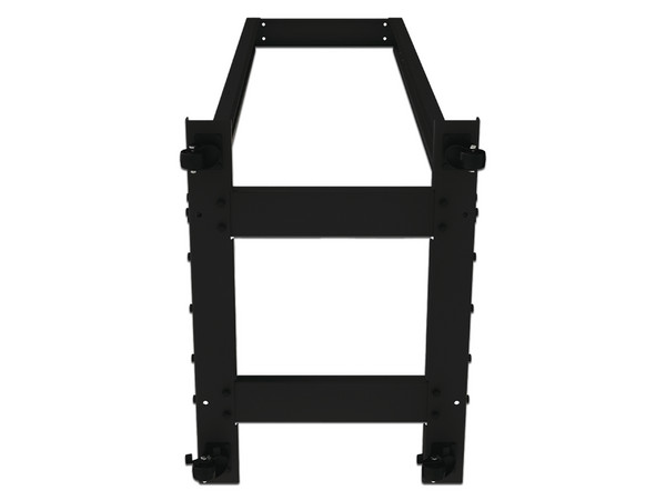 Llantas Uso Rudo Racks Rack Movil de acero de 45 UR, 2 Postes, Incluye Ruedas de uso Rudo.