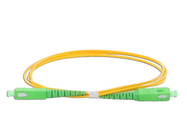 Jumper de Fibra Óptica LinkedPro Monomodo SC/APC-SC/APC Simplex de 1 metro, 2mm.