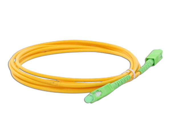 Jumper de Fibra Óptica LinkedPro Monomodo SC/APC-SC/APC Simplex de 3 metros, 3mm.