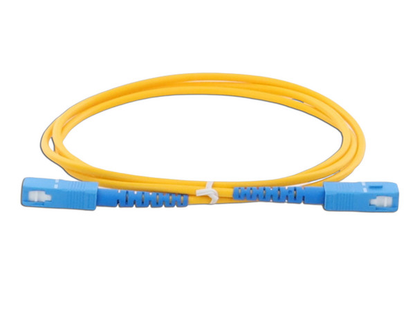 Jumper de Fibra Óptica LinkedPro Monomodo SC/UPC-SC/UPC Simplex de 1 metro, 3mm.