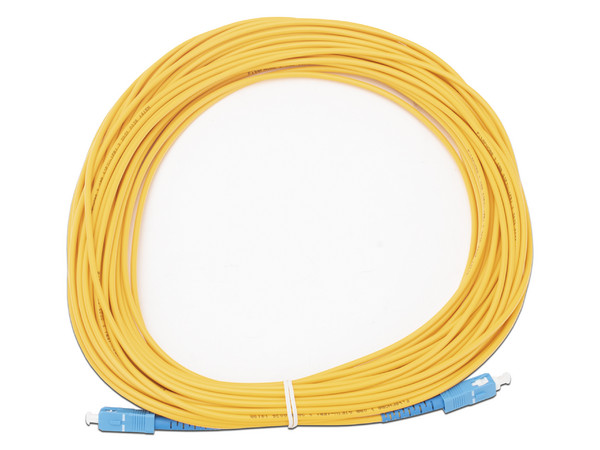 Jumper de Fibra Óptica LINKEDPRO Monomodo SC/UPC-SC/UPC Simplex de 20 metros