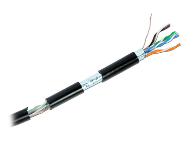 Bobina de Cable LinkedPRO Cat6 (UTP) Caja con 152 m, color negro, 23 AWG.