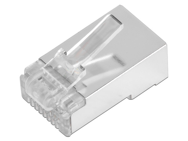 Plugs RJ-45 Linkedpro TC6S-100, Cat6, Blindado, Chapado de Oro, Bote con 100 Piezas.