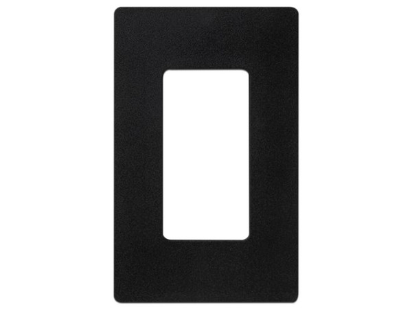 Placa de Pared Lutron SC-1-MN de 1 espacio, Para Atenuador, Apagador o Control remoto inalámbrico.