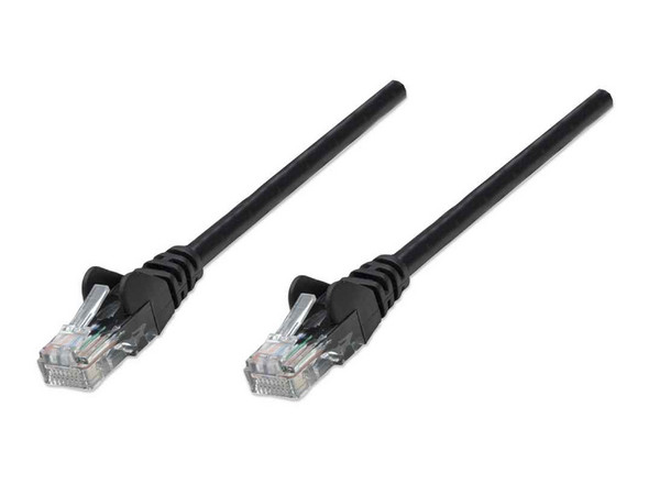 Cable Patch Manhattan Cat5e UTP, 5m. Color Negro.