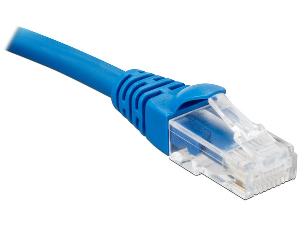 Cable de Red Nexxt Solutions Cat6 UTP, 30 cm. Color Azul.