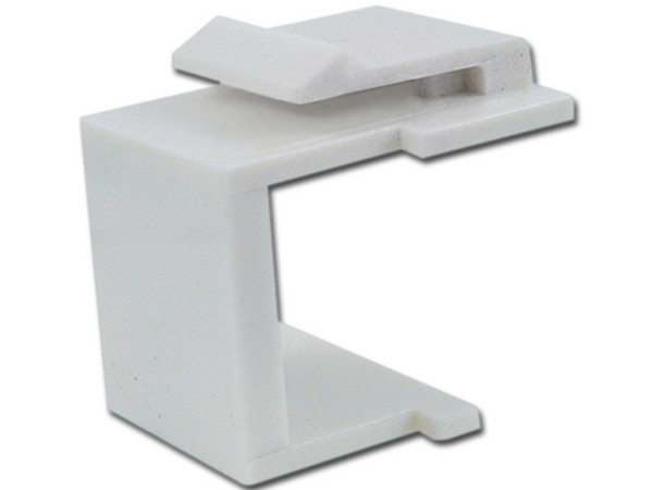 Paquete de 10 insertos ciegos Nitrotel para placa de pared RJ45.
