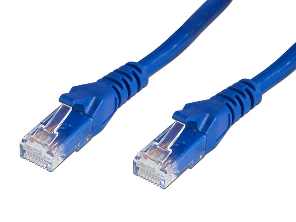 Cable de Red Nitrotel Cat 6 UTP, 91cm. Color Azul.