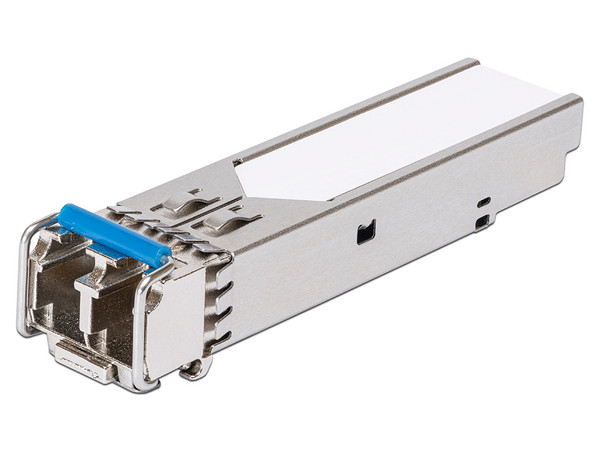 Transceptores SFP-GE-LX-1310nm para Fibra Monomodo, 1.25Gbps, Conector LC Dual, Hasta 20 km, 2 Piezas.