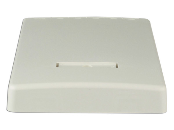 Caja de Montaje en Superficie para 6 Módulos Mini-Com, Color Blanco.