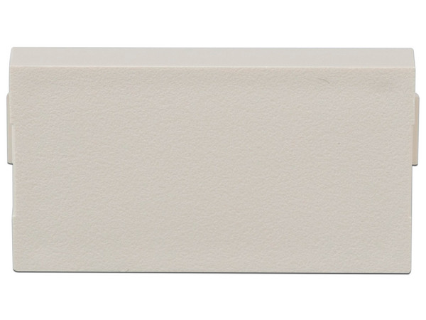 Módulo de tapa ciega (Inserto Ciego) Panduit CHB2MIW-X de 1/3, Color Blanco Mate.