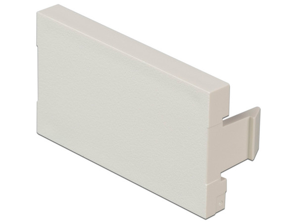 Módulo de tapa ciega (Inserto Ciego) Panduit CHB2MIW-X de 1/3, Color Blanco Mate.